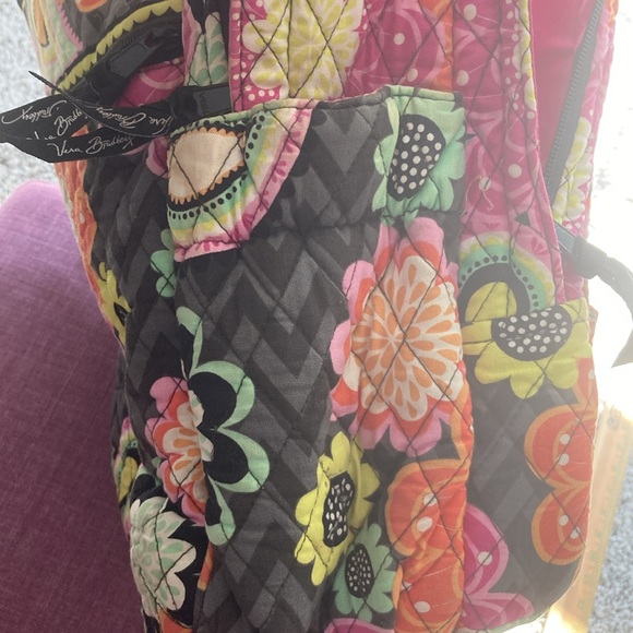 Vera Bradley Ziggy Zinnia Tech Backpack - Picture 16 of 16